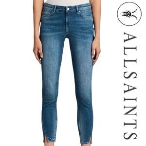 AllSaints Mast Twisted Skinny Jeans